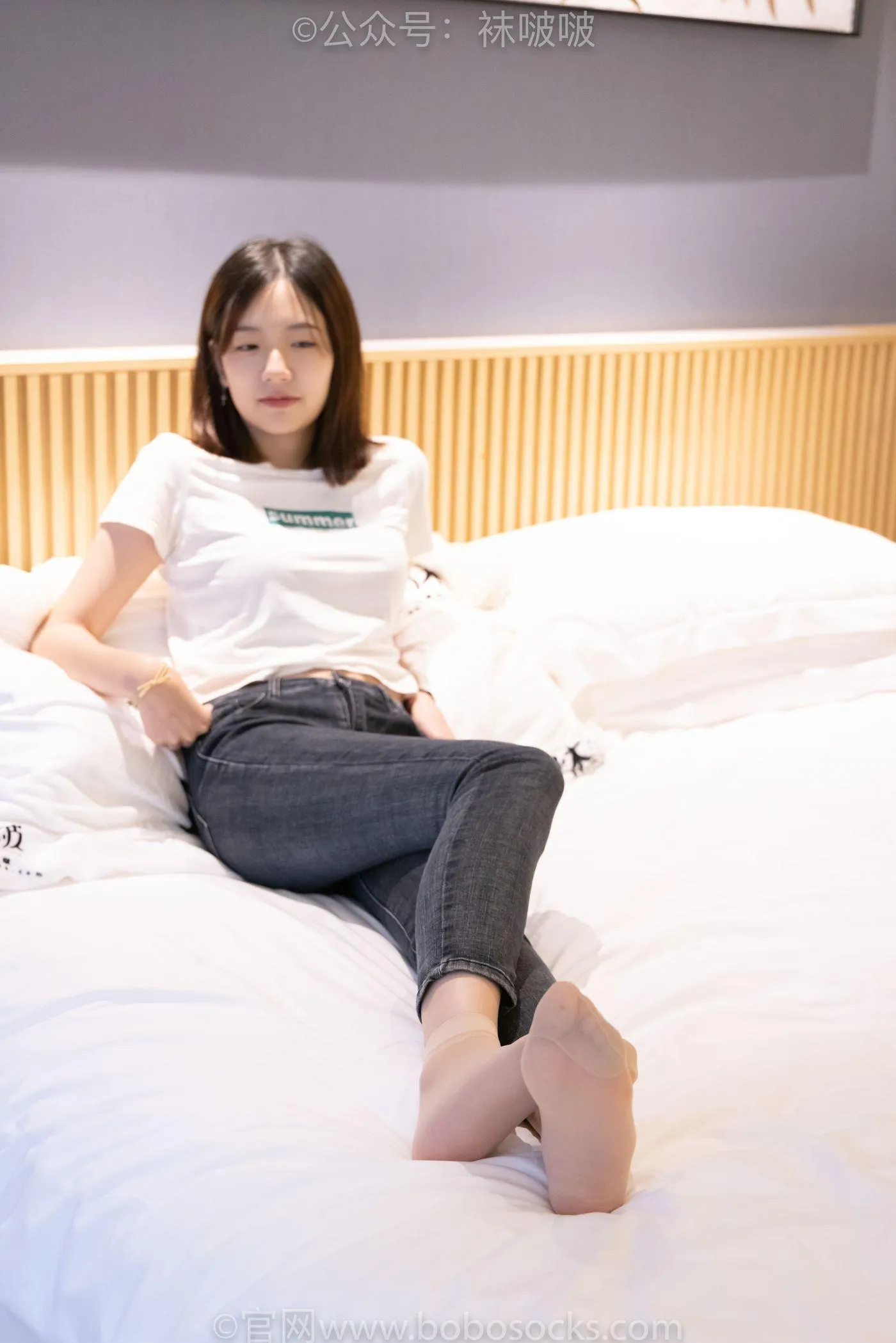 [BoBoSocks袜啵啵]NO.063 小甜豆-平底鞋、短肉丝 [155P]插图7